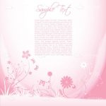 Pink Floral Background